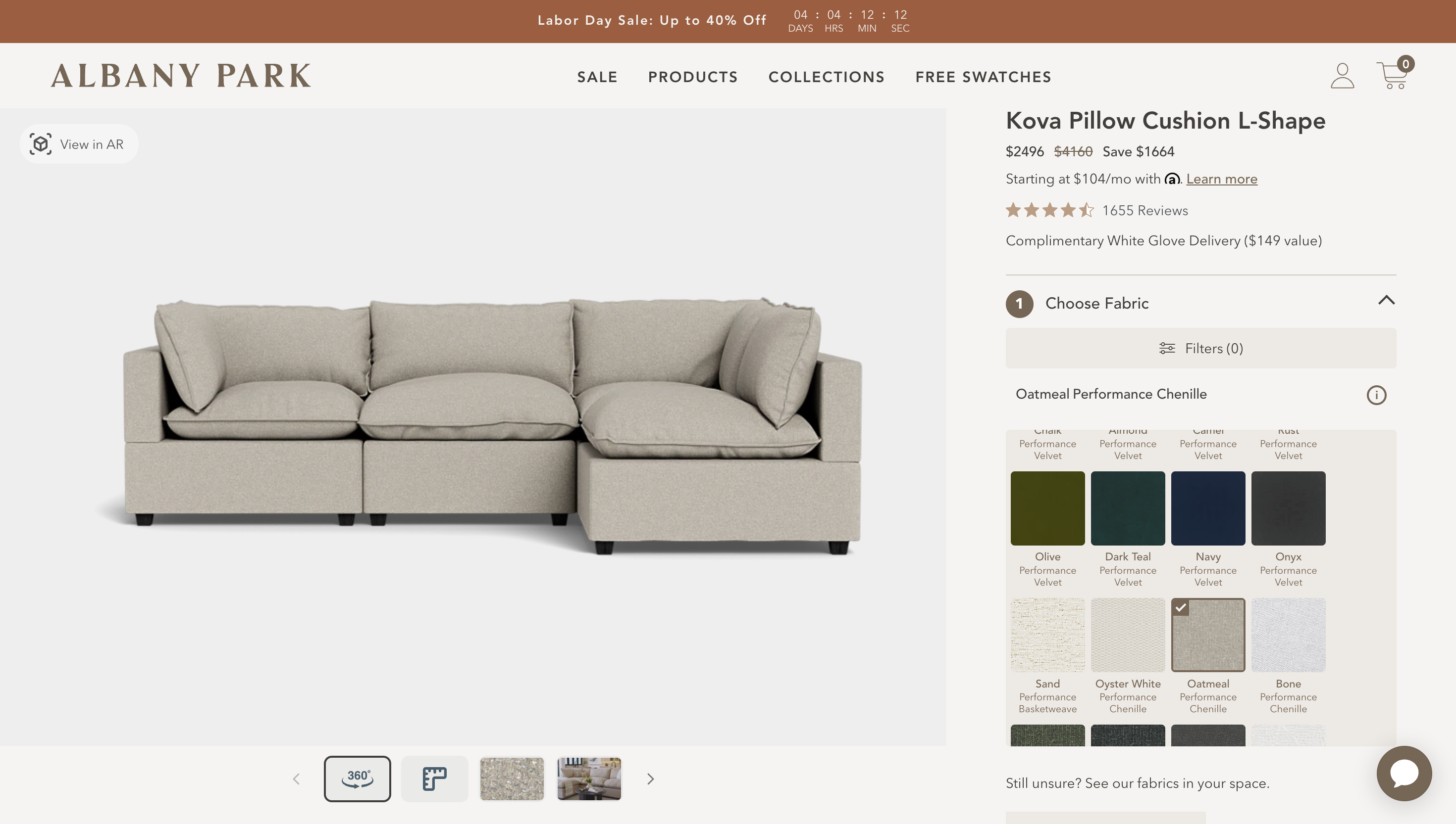 Retail price screenshot