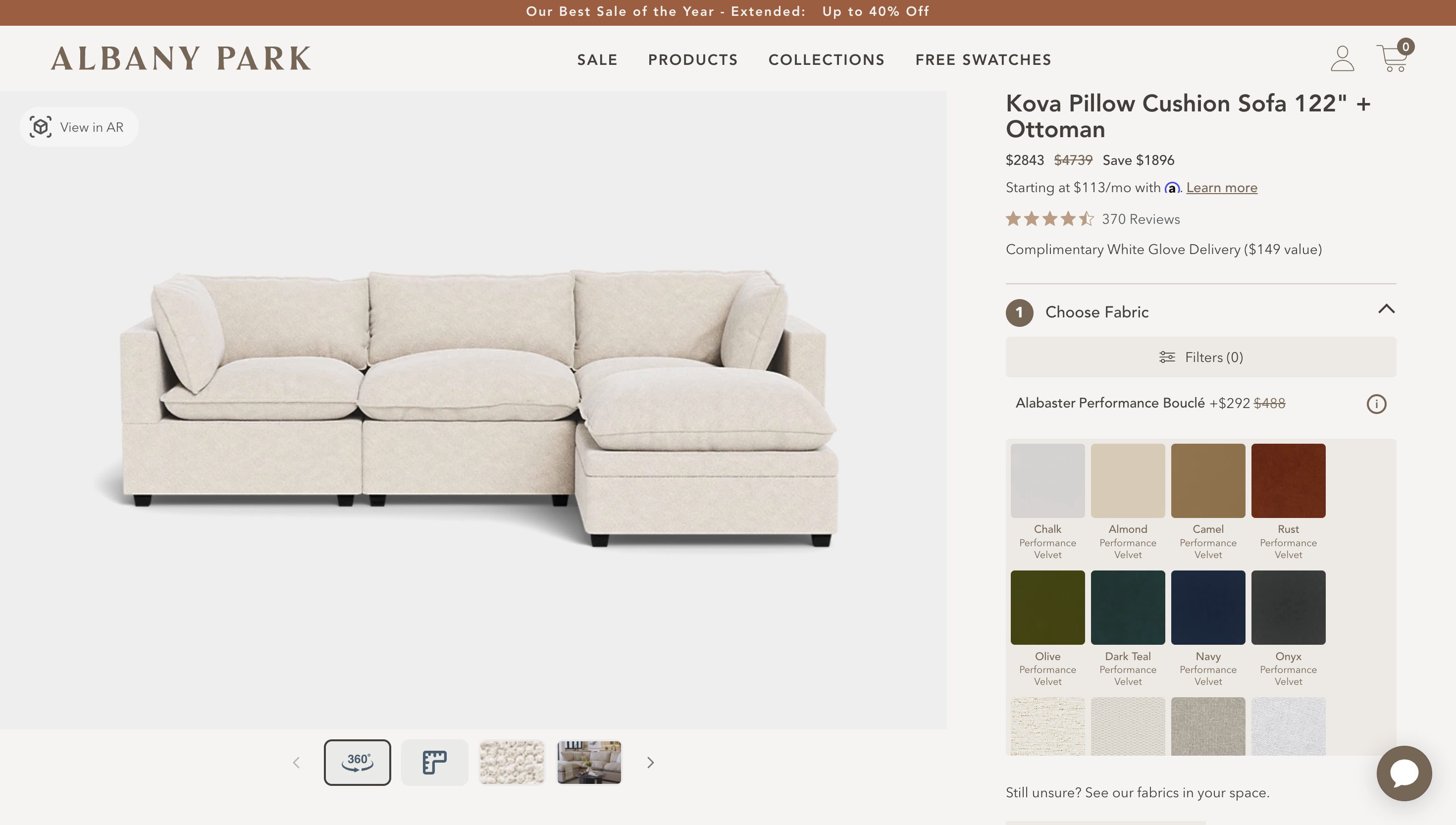 Retail price screenshot