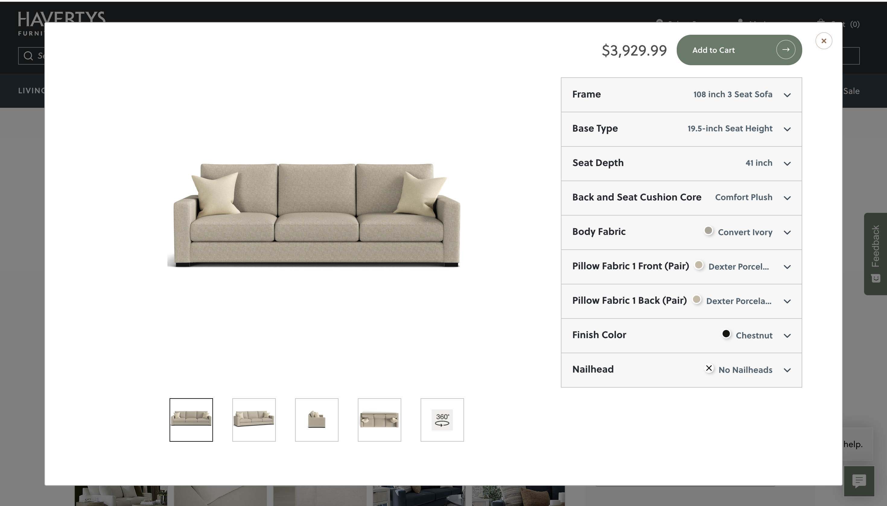 Retail price screenshot