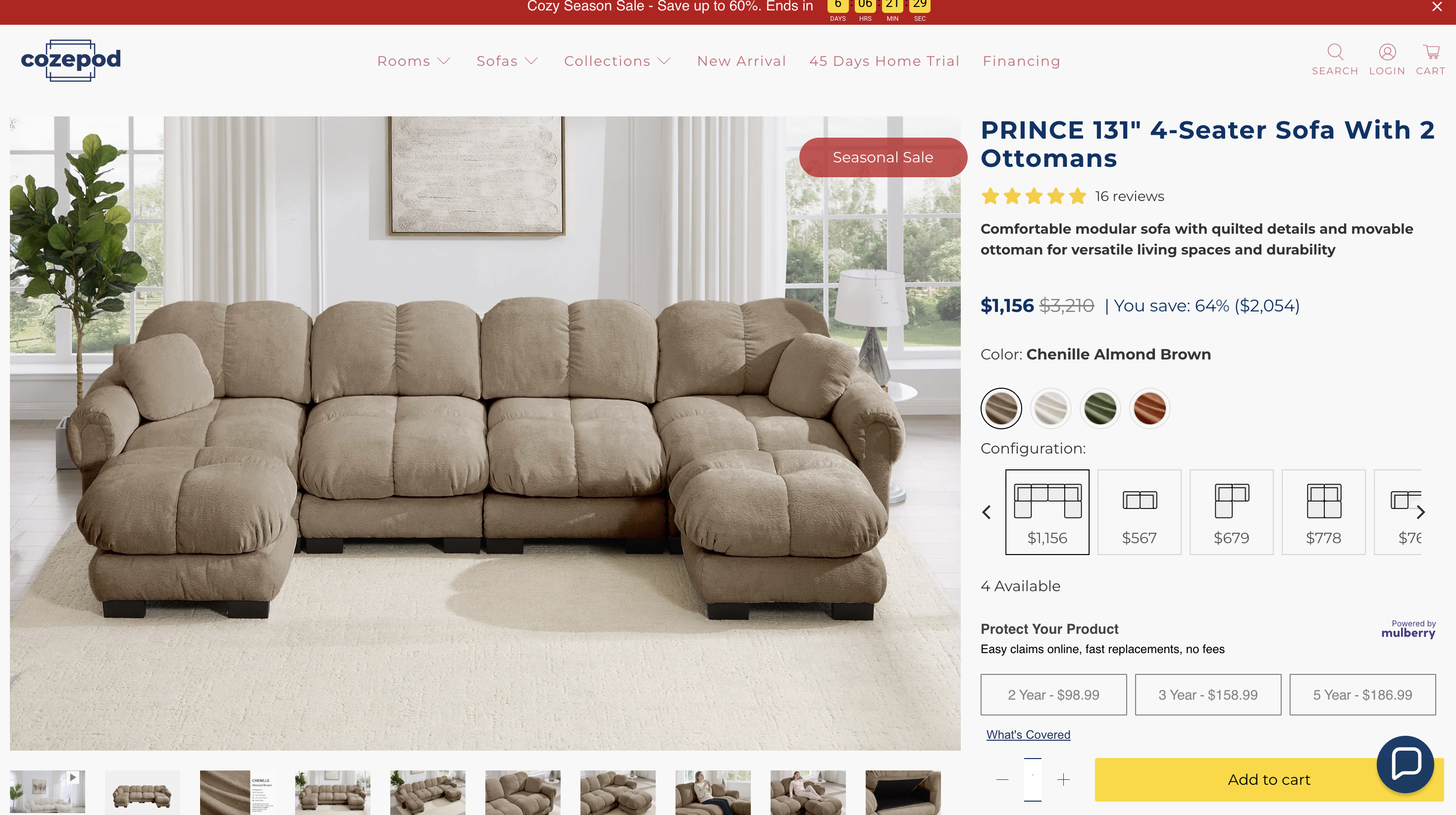 Retail price screenshot